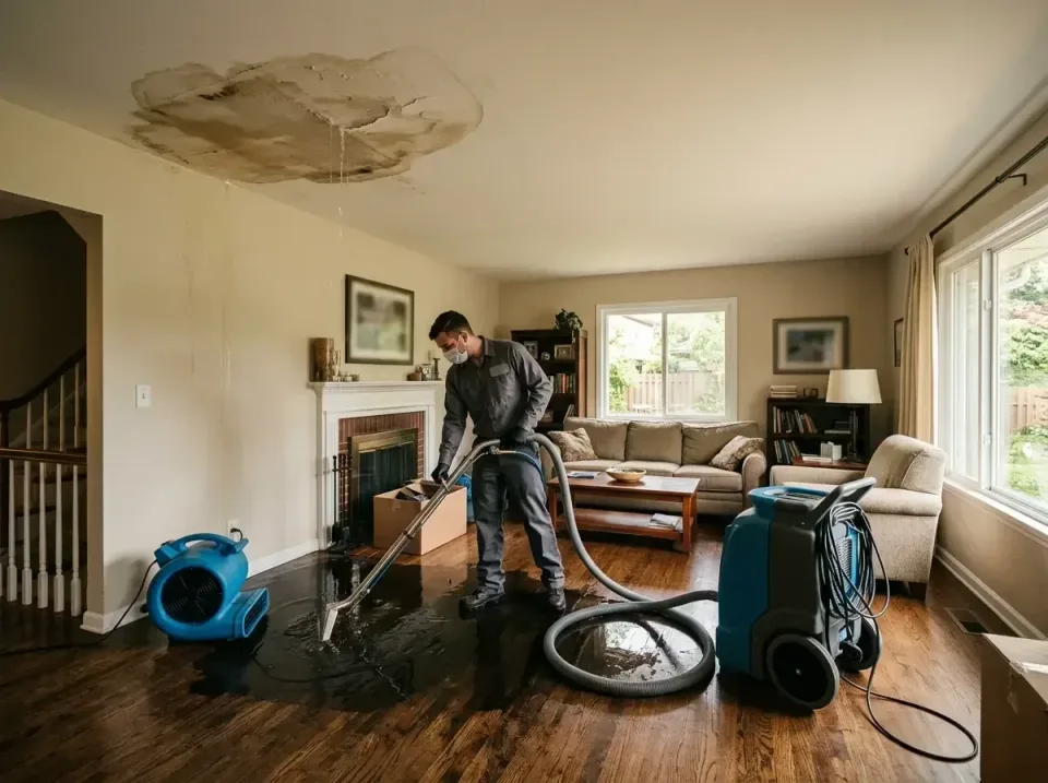 attic-pipe-burst-ceiling-drip-008 — frequently asked questions, Water Damage Restoration & Carpet Care in Brookside, DE